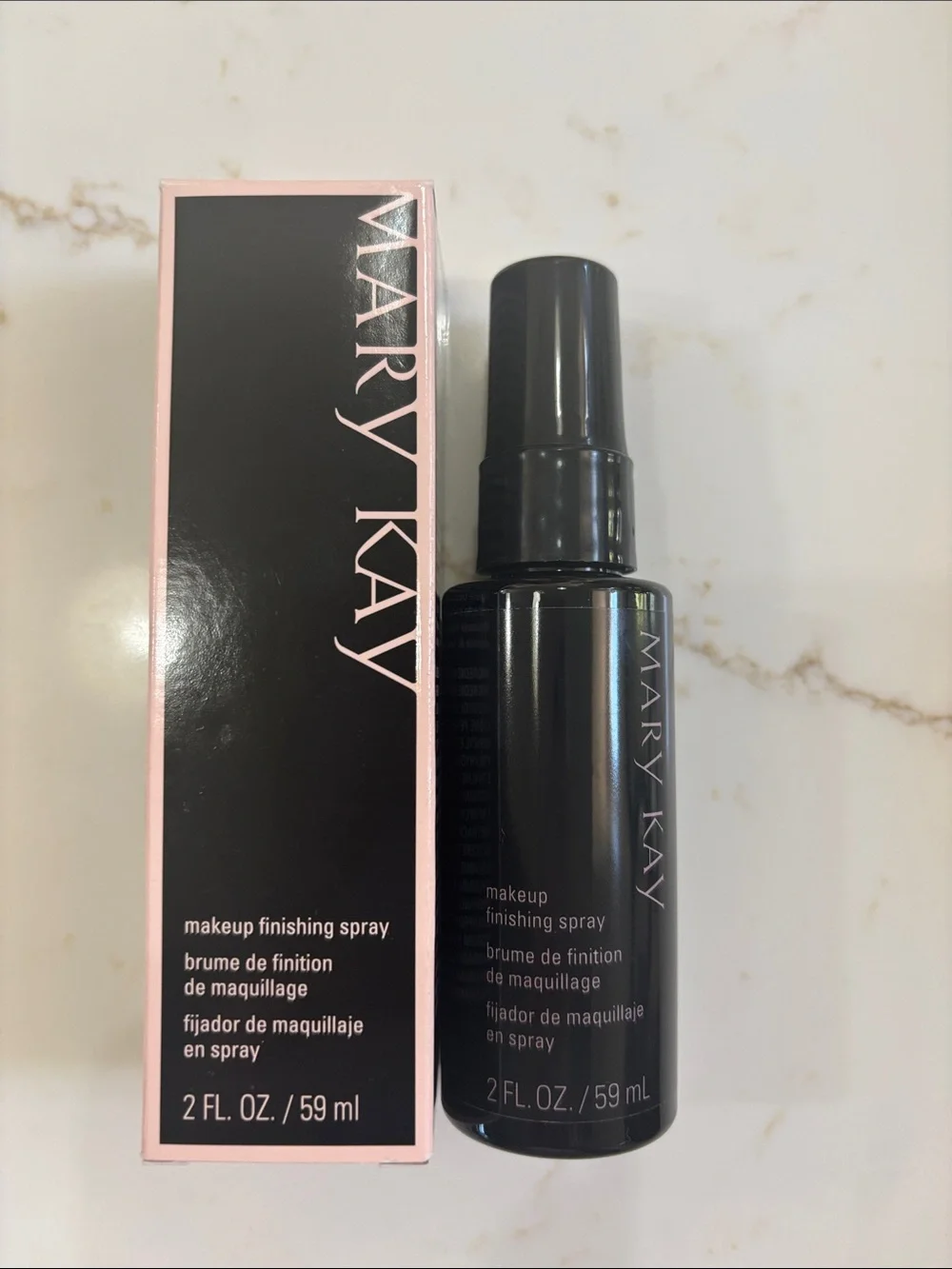 Mary Kay Makeup Finishing Spray - Black & Pink Accents